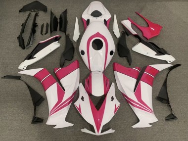 2012-2016 Gloss Pink and White Honda CBR1000RR Motorcycle Fairing UK
