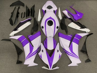 2012-2016 Gloss Purple and White Honda CBR1000RR Motorcycle Fairing UK