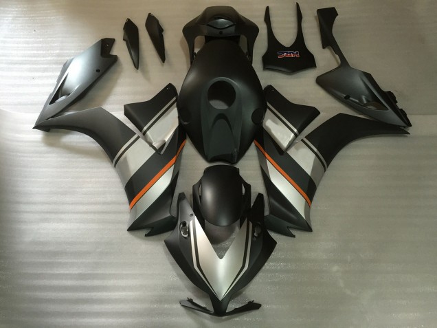 2012-2016 Matte Silver and Black Honda CBR1000RR Motorcycle Fairing UK