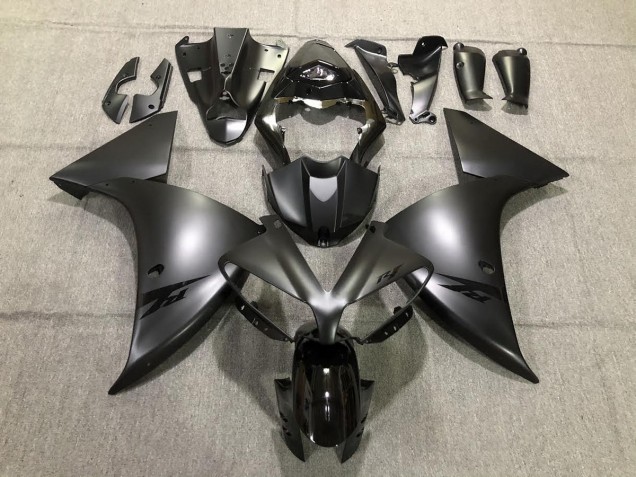 2013-2014 Total Black Yamaha R1 Motorcycle Fairing UK