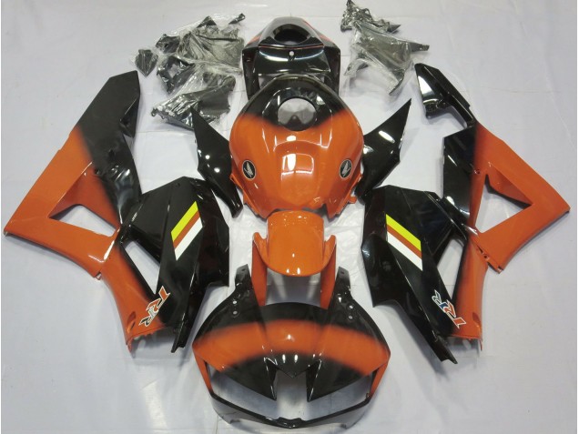 2013-2020 Gloss Orange and Black Fade Honda CBR600RR Motorcycle Fairing UK 2013-2020 Gloss Orange and Black Fade Honda CBR600RR Motorcycle Fairing UK