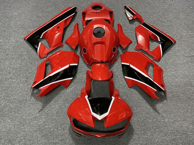 2013-2020 Gloss Red Black and White Honda CBR600RR Motorcycle Fairing UK 2013-2020 Gloss Red Black and White Honda CBR600RR Motorcycle Fairing UK