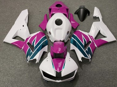 2013-2020 Pink and Emerald Gloss Honda CBR600RR Motorcycle Fairing UK