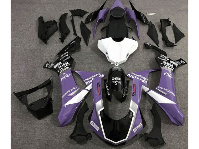 2015-2019 Gloss Purple Style Yamaha R1 Motorcycle Fairing UK 2015-2019 Gloss Purple Style Yamaha R1 Motorcycle Fairing UK