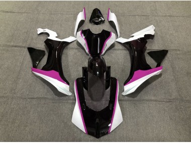 2015-2019 Pink Black and White Yamaha R1 Motorcycle Fairing UK