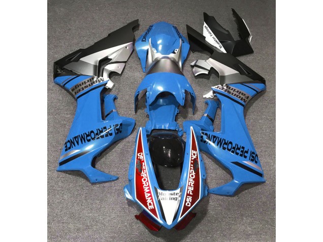 2017-2019 Gloss Blue & Red Honda CBR1000RR Motorcycle Fairing UK