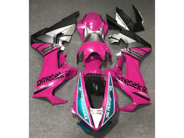 2017-2019 Gloss Pink & Light Blue Honda CBR1000RR Motorcycle Fairing UK