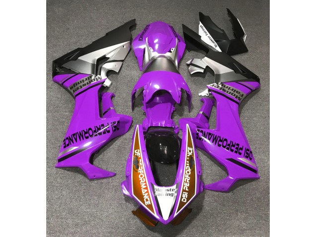 2017-2019 Gloss Purple & Orange Honda CBR1000RR Motorcycle Fairing UK