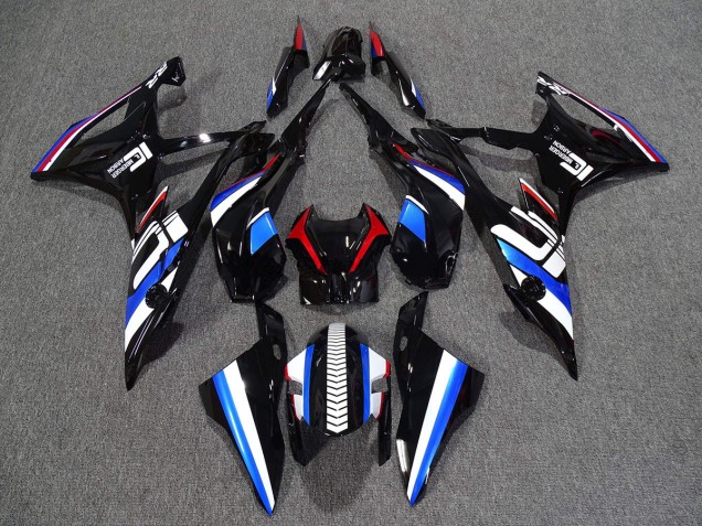 2019-2021 Gloss Blue Red and White design BMW S1000RR Motorcycle Fairing UK 2019-2021 Gloss Blue Red and White design BMW S1000RR Motorcycle Fairing UK